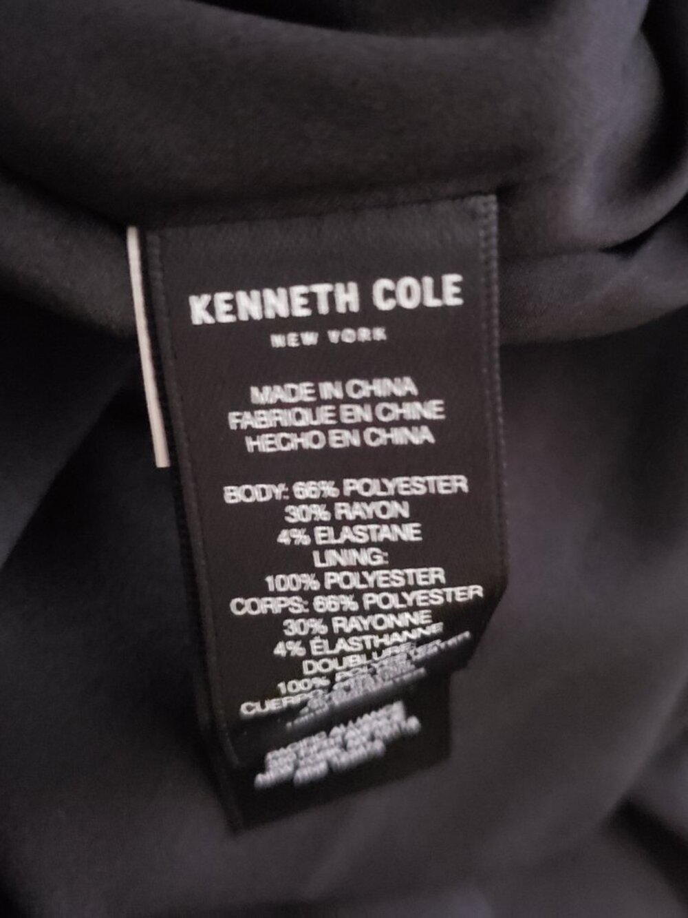 Kenneth Cole Blazer Jacket, Casual Long Sleeve Work Office Outerwear #214 - Picture 8 of 8